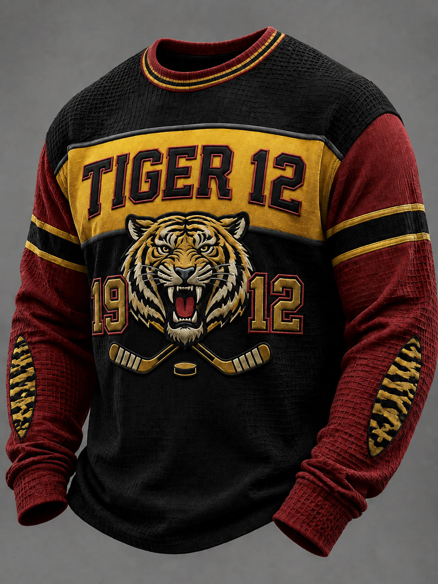 Mäns Brynäs IF 1912 Grundare av hockey Våffle T-Shirt