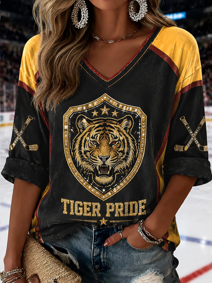 Dammodelet Brynäs Classic Hockey med V-ringning
