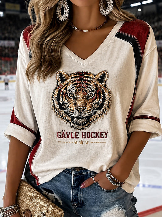 Dammens Brynäs IF Gävle 1912-hockeytröja med arvskänsla