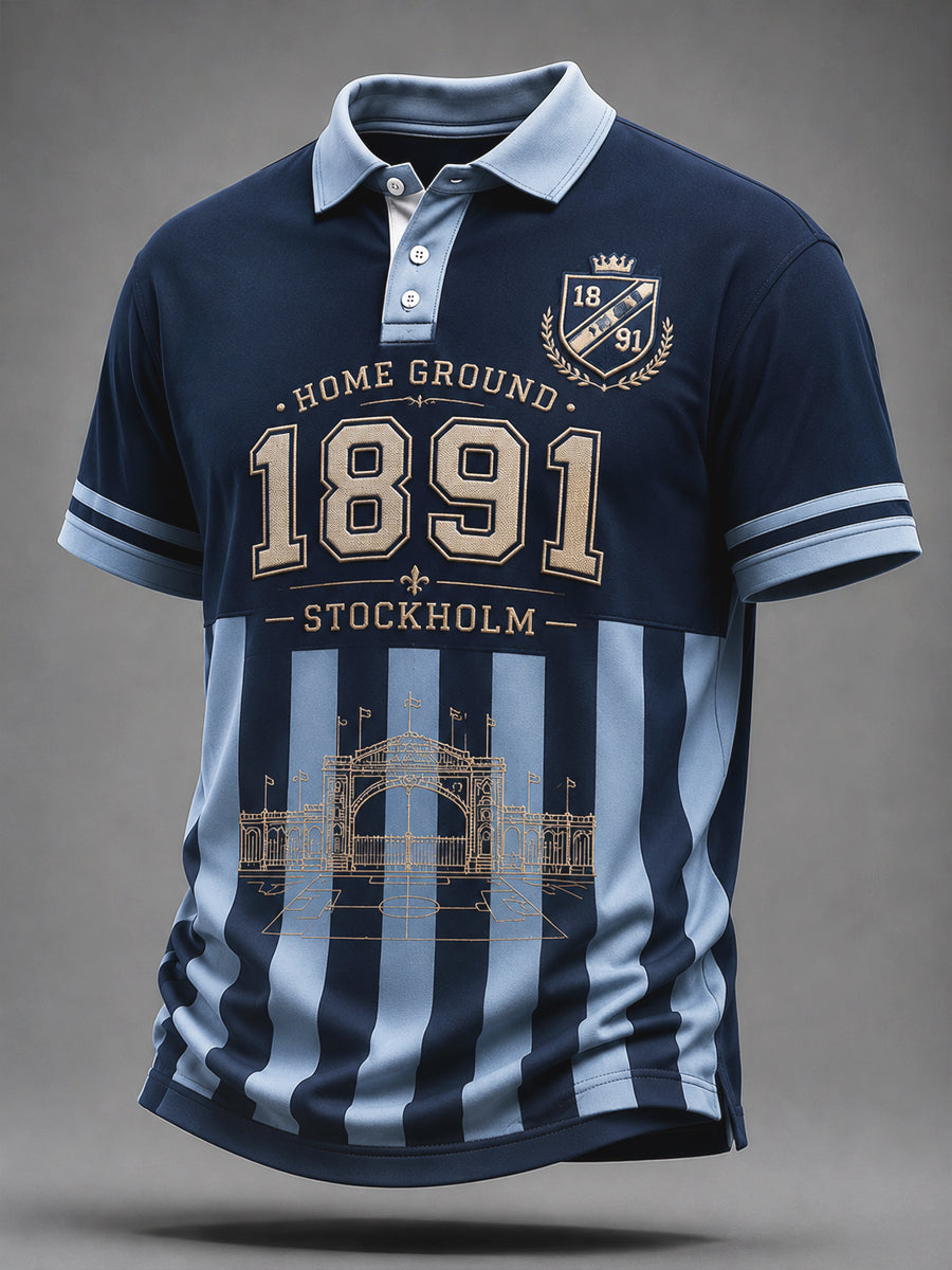 Herrpolotröja från Djurgårdens Hembygdsfotbollsklubb