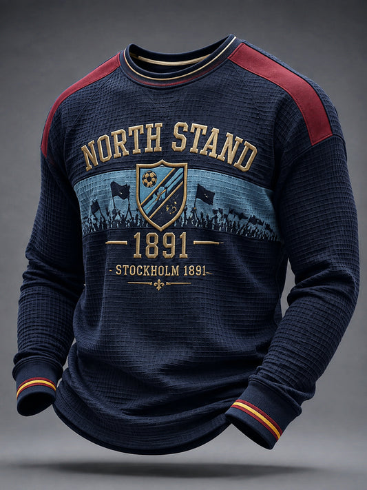 Herr-Djurgården Stockholm 1891-heritage fotbollströja i våffelvävd bomull