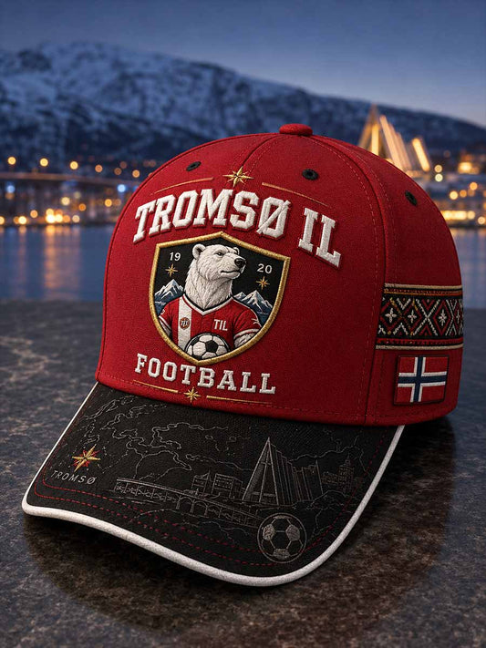 Unisex verdens nordligste fotballklubsmønsterhatt