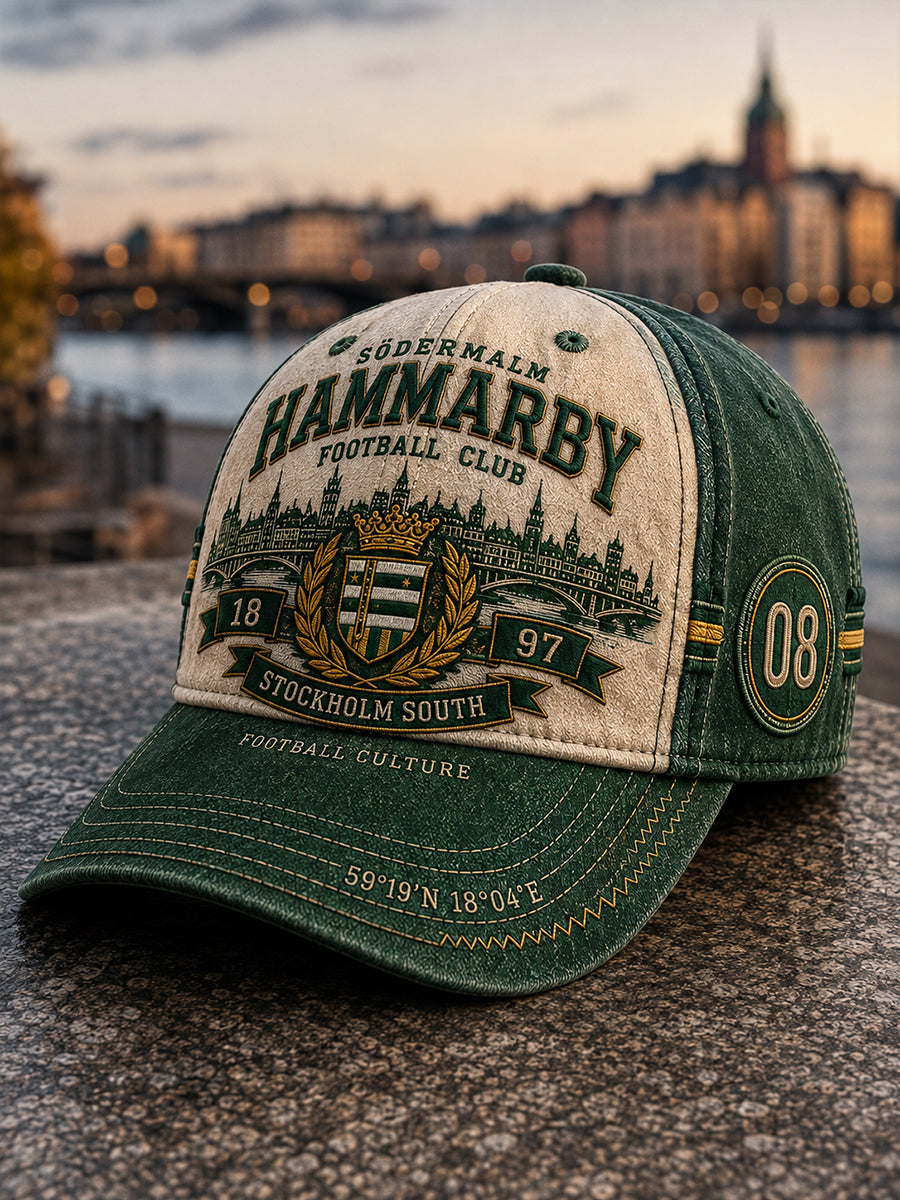 Unisex Svensk fotboll Hammarby Fans Älskare hatt