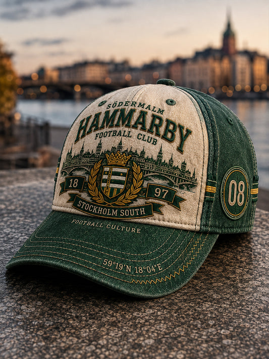 Unisex Svensk fotboll Hammarby Fans Älskare hatt