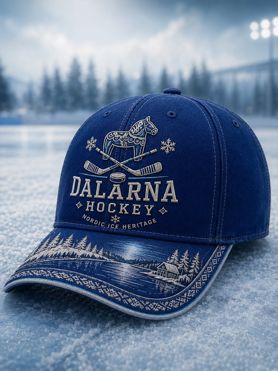 Unisex Svensk Ishockey Leksands IF Fans Älskare Mössa