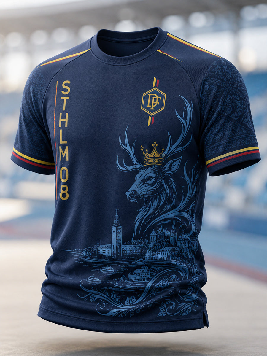 Mäns Djurgårdens IF Kort ärm T-shirt
