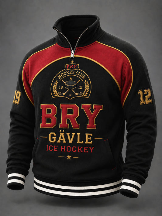 Herrarnas Brynäs IF-hockeytröja med luv för 1912-årsjubileet