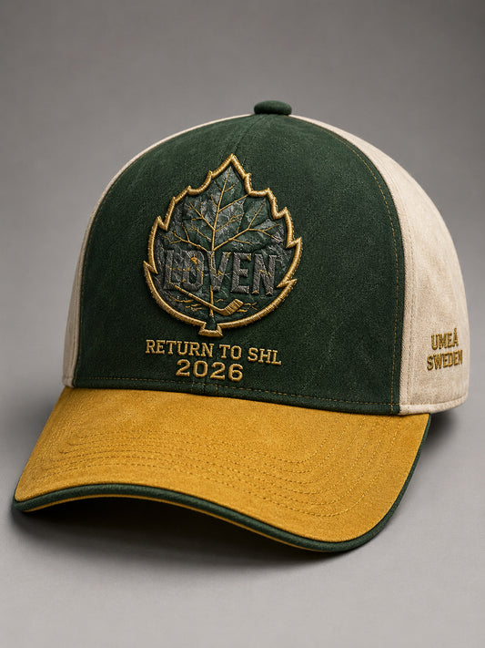 Björklöven återvänder till SHL 2026 – Heritage Hockey-basebollkepsar