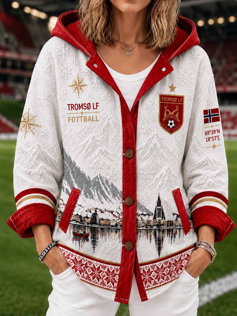 Damelagets Tromsø Fotballskjorte med Trykk