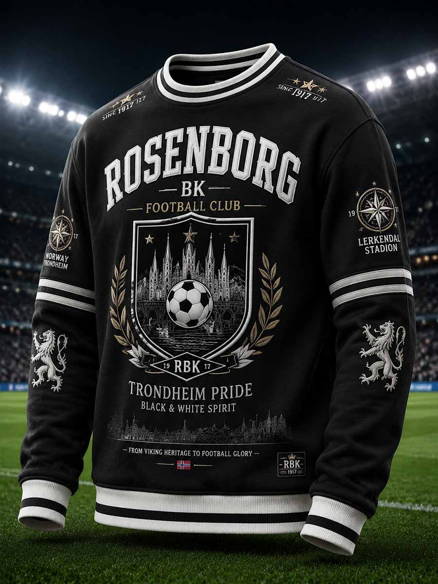 RBK Fotballgenser for menn med mønstertrykk