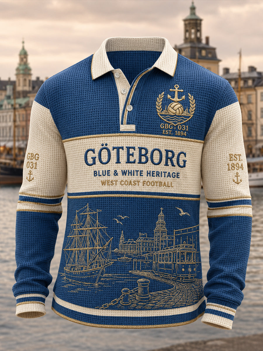 Herrarnas Svenska Fotboll IFK Göteborg Entusiaster Långärmad Tröja