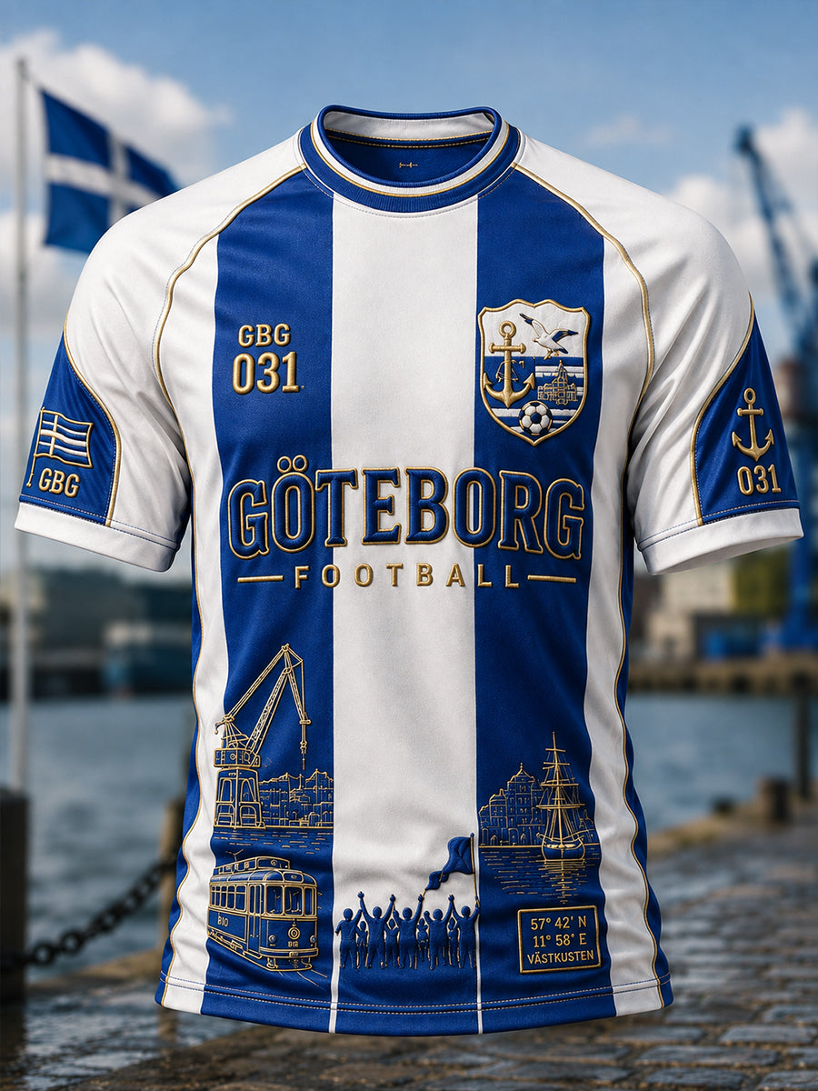 Herrarnas svenska fotbollströja IFK Göteborg Lovers med korta ärmar