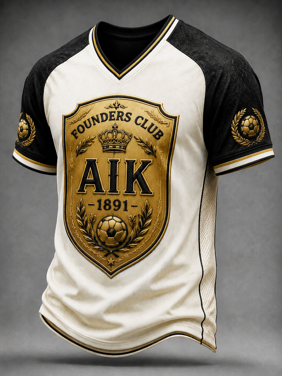 Herrarnas AIK Stockholm Derby Fotbollsklubb T-shirt