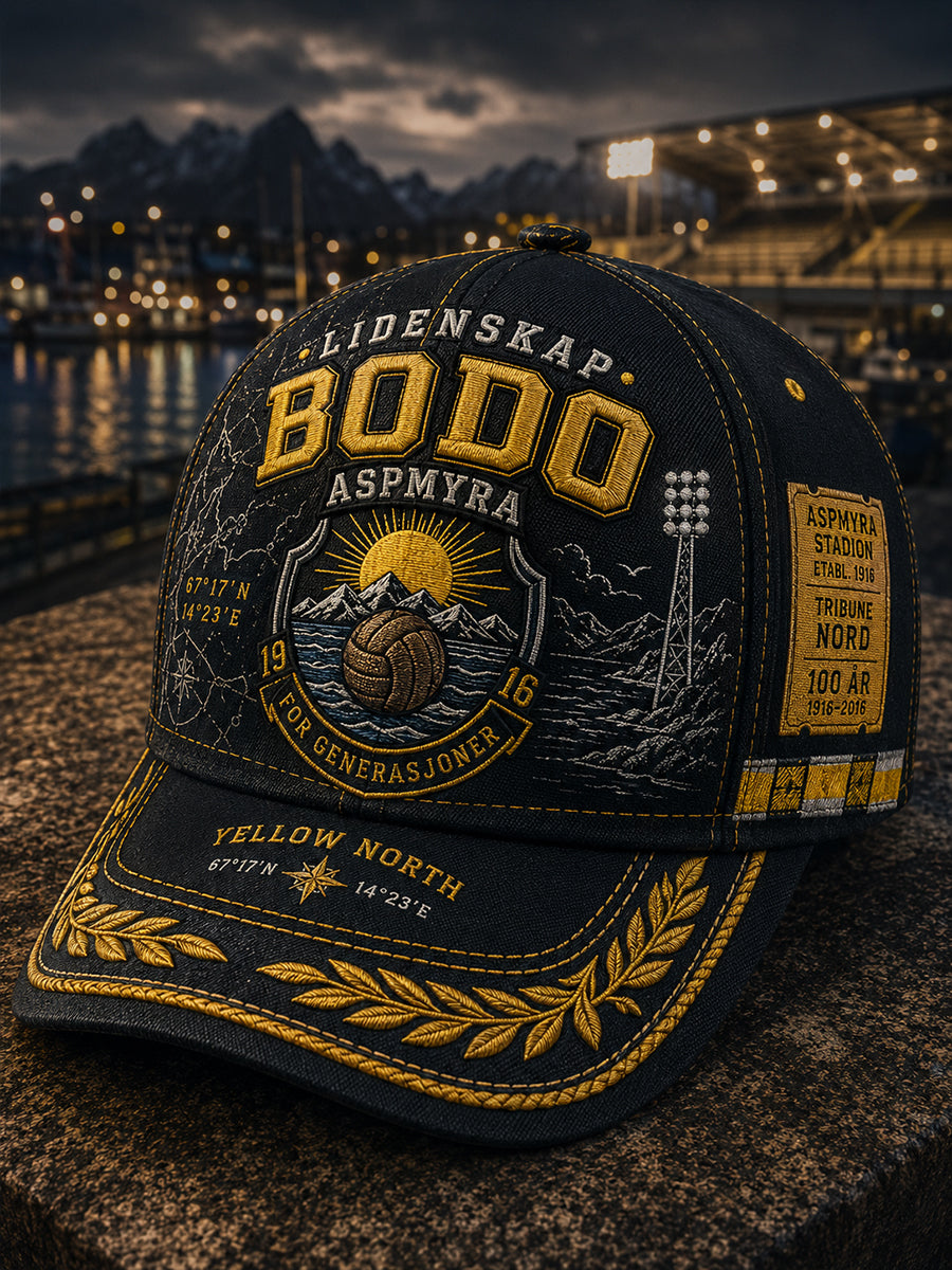 Unisex norsk fotball Bodø/Glimt fans elskerhatt