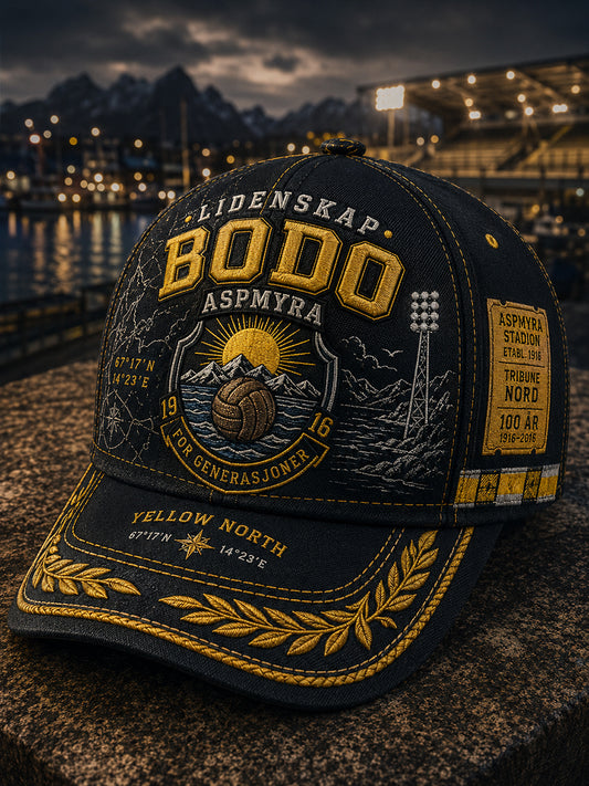 Unisex norsk fotball Bodø/Glimt fans elskerhatt