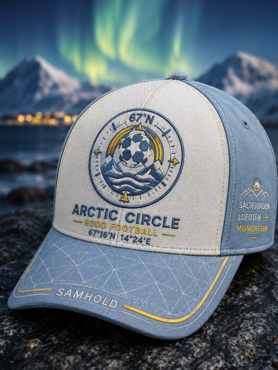 Unisex norsk fotballhue for Bodø/Glimt-fans og -elskere