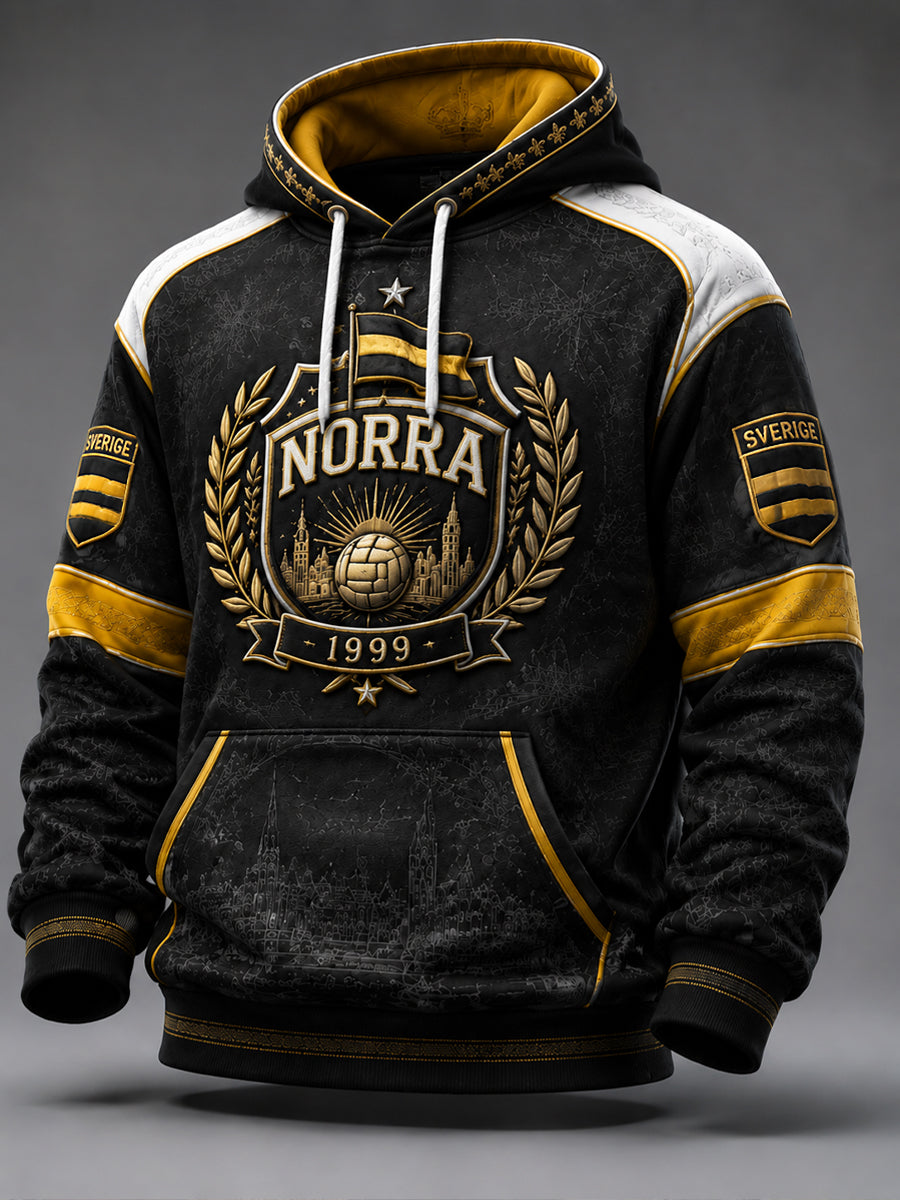 Herrarnas AIK Derby Night-sockerhoodie