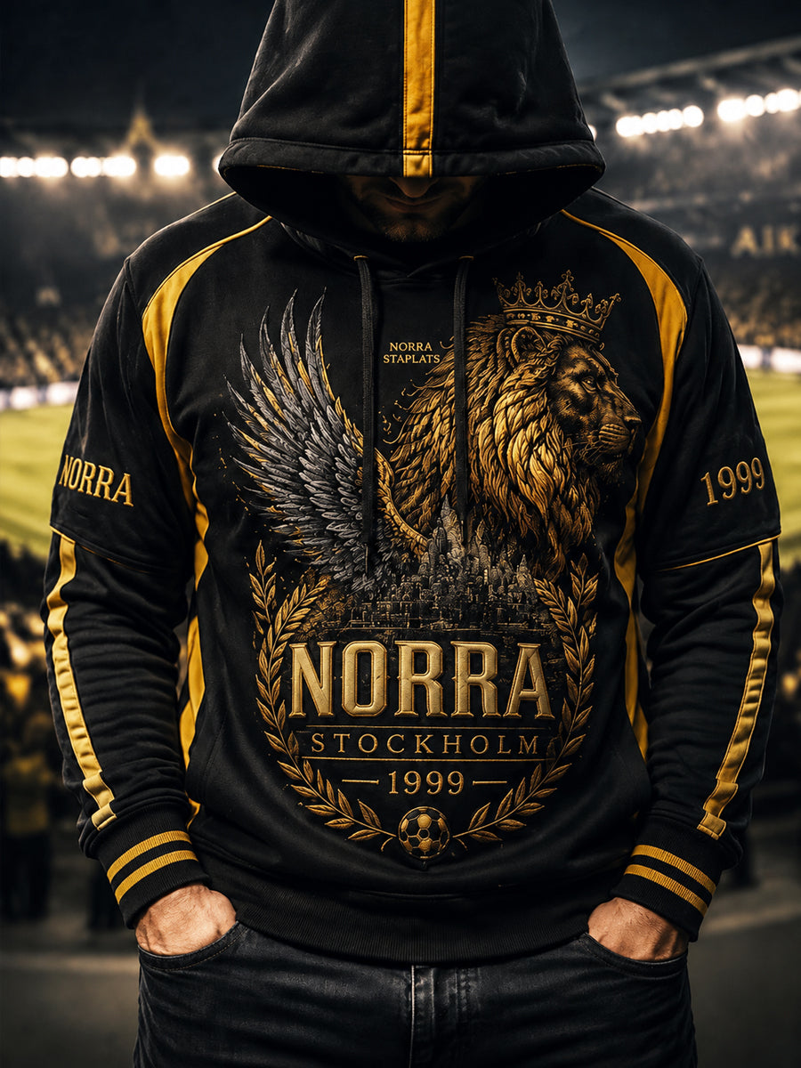 Herrarnas AIK Svartgult Heritage-fotbollshoodtröja