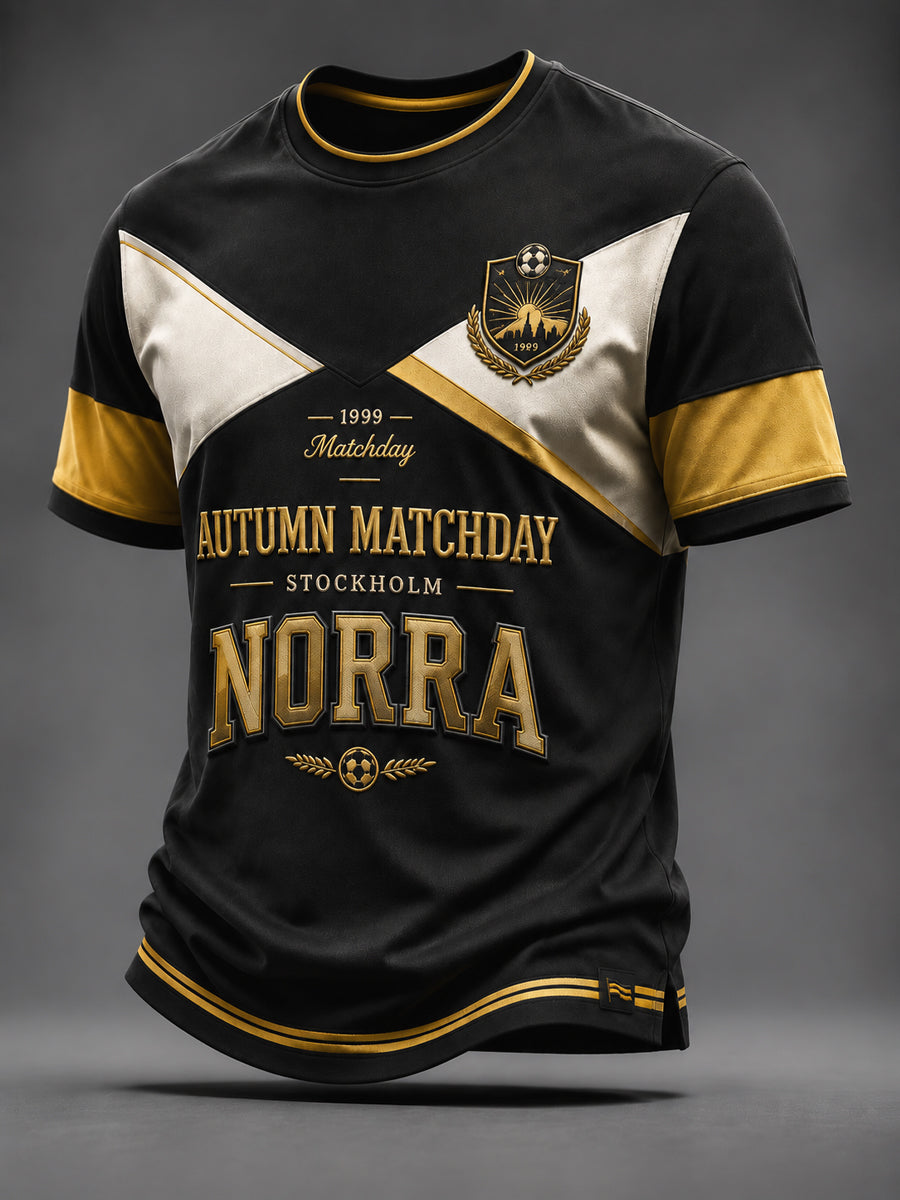 AIK Svart & guld 1891 Fotboll T-shirt