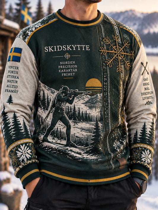 Herrligan pullover från Svenska Vinterbanan