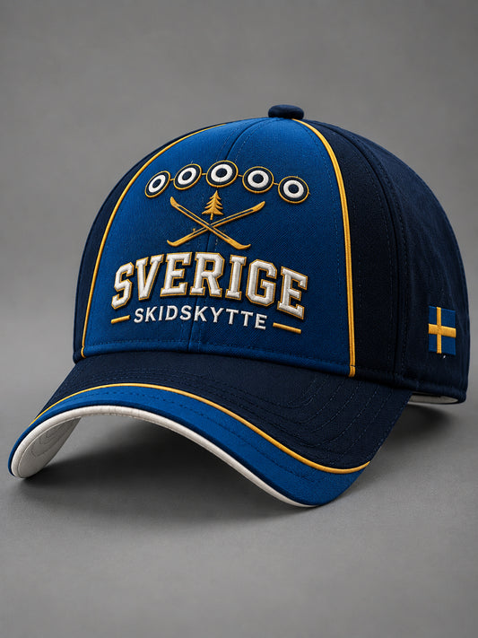 Unisex Sweden Skidskytte Heritage Vinterbasebollkeps