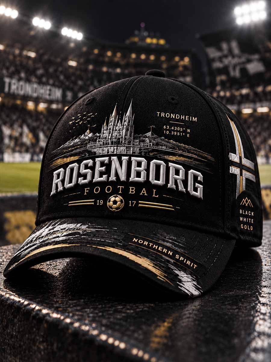 Unisex retro RBK fotballag trykk polo-hatt