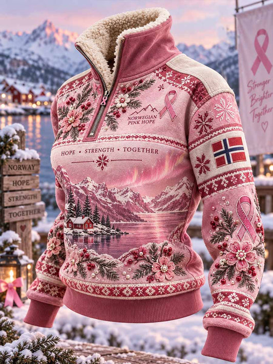 Kvinner brystkreftbevisst grafikk trykk
