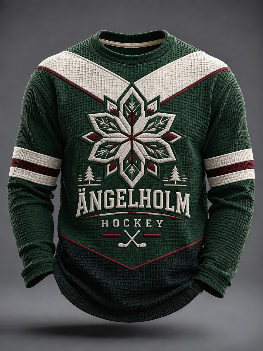 Herrens Ängelholm Hockey Heritage Jersey-skjorta
