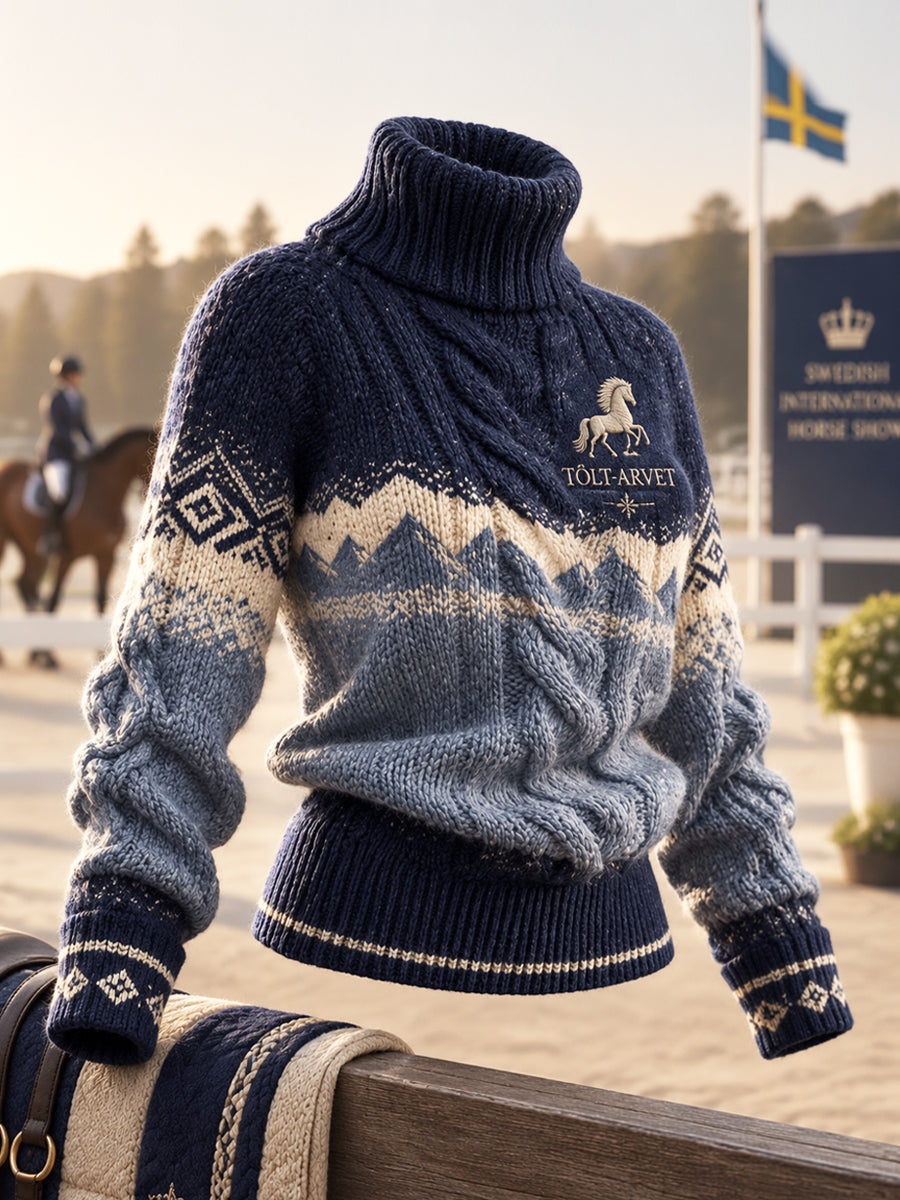 Damsweatshirt Tölt Nordic Heritage