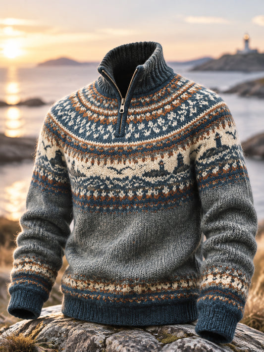Herrpullover Nordic Heritage för helgen