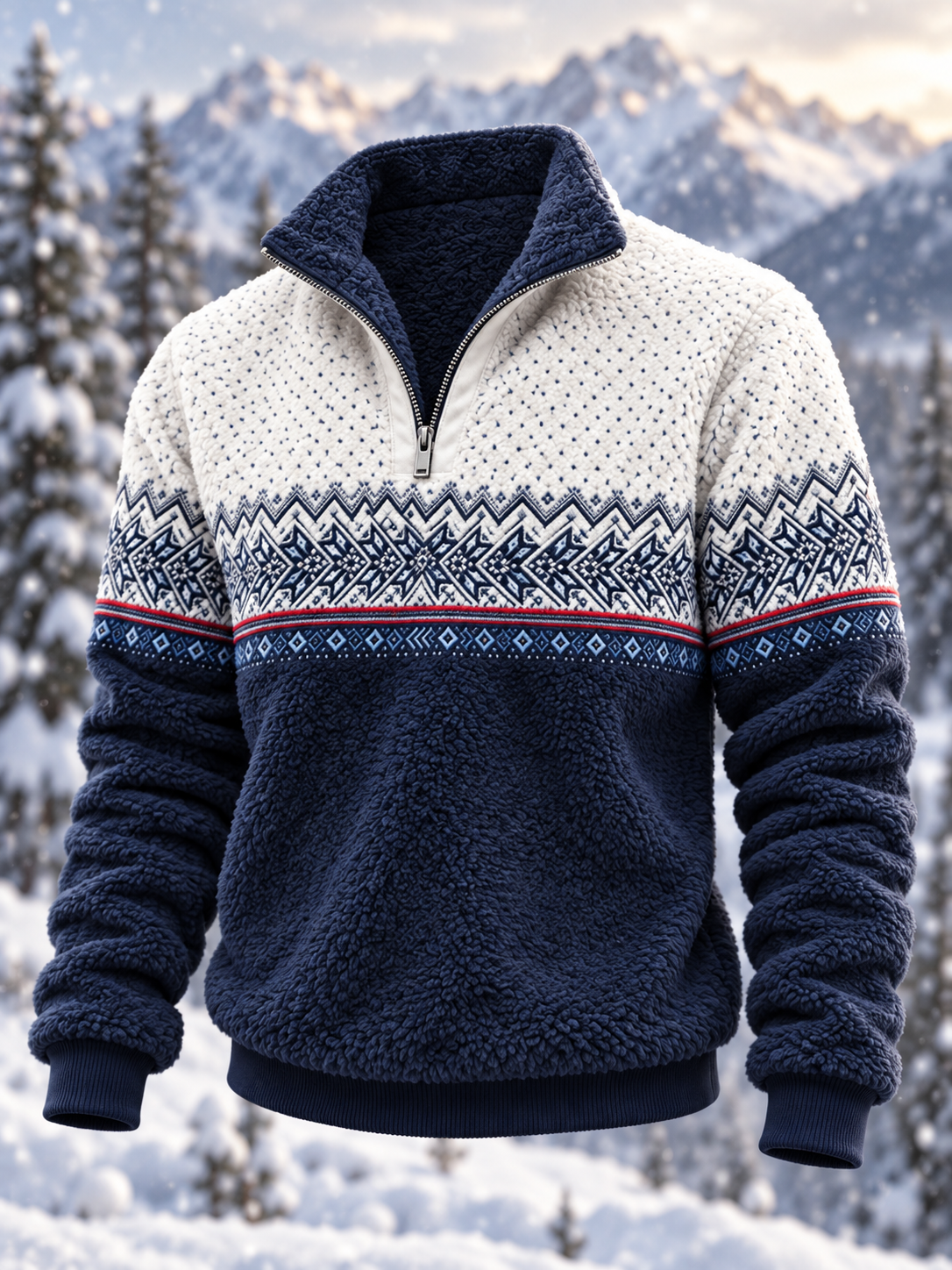 Herre Dale of Norway flanellgenser